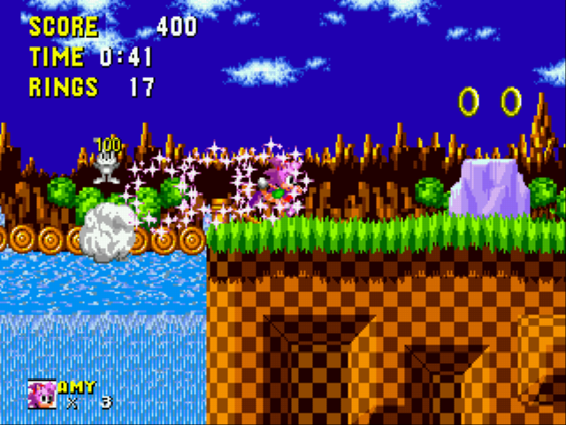 Amy Rose in Sonic the Hedgehog Screenshot 1